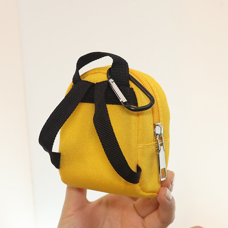 Wholesale Japanese Fruit Canvas Coin Purse Keychain